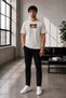 Unisex Oversize Embroidered Naruto Anime Design 100% Cotton T-Shirt - 2