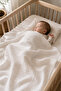 Washed 110X110 cm 100% Cotton Muslin Baby Blanket - 3