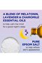 Dr Teal's Melatonin Sleep Foaming Bath with Pure Epsom Salt - Calms the Mind for a Better Night's Sleep with Lavender & Chamomile Oils (1000 ml) - 3