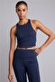 Ultra Soft Medium Support Crew Neck Crop Sports Bra H5306Ax26Au - 3