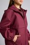 Water Repellent Oversize Zippered Hooded Raincoat Girls H1659A826Au - 4