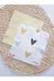 7-Piece Muslin Mouth Cloth 100% Cotton Soft Absorbent |   Newborn Mouth Wipes - 2