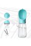 Water bottle 19oz, blue, leak-proof. - 4