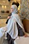 Cc Pattern Aura Cotton Jacquard Shawl Stone - 4
