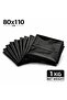Black Garbage Bag 80X110 Thick 1 kg Bulk Garbage Bag King Size