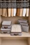 7-Piece Suitcase Organizer - Multi-Purpose Suitcase Mesh Travel Bag Drawer Organizer - 4
