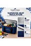 40 Liters Thermal Ice Cooler Bag Foldable Cold Warm Protective Travel Bag for Picnic Camping Beach and Journey - 3