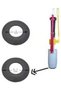 Zkra Shop Concealed Cistern Drain Seal Gasket 1053162 - 3