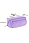 Large capacity pencil box pen holder school supplies cosmetic organizer - 2