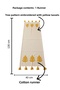 Buldan Handmade Colorful Tree Suzane Embroidered Tasseled Buldan Handmade Decorative Cotton Runner 40X130 cm - 2