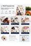 Magnetic Block Storage Pouch 25×35 cm |   Multi-Purpose Toy Organizer Drawstring Pouch |   Shoe and Travel Organizer - 3