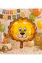 18 Inch 36 cm Lion Foil Balloon Safari Themed Birthday Party Balloon Helium Compatible