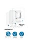 Item Fixing Hanger 10 Pairs of Transparent Double-Sided Adhesive Snap Clips Bx40 - 4