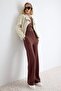 Çok Renkli Çizgili Wide Leg/Geniş Paça Tok Kumaş Örme Pantolon TWOAW27PL00004 - 2
