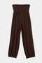 Brown High Waist Relax Knitted Trousers Tdrss26Pl00064 - 5