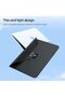 MacBook Air 13.6 Inch M2-M3 Chip 2022/2024 A2681 A3113 Compatible Leather Design Carrying Case with Stand - 6