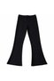 Girl's Leggings with Stone Detail, Spanish Style - Flexible Fabric, Stylish Design (Ages 3-14) - Black - 2