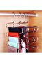 Metal 5-Tier Closet Organizer for Pants, Scarves, Shawls, Multi-Hanger, Decorative Smart - 4
