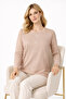 Women's Middle Age and Above High Quality Patterned Mother Combed Cotton Blouse 30582 - 4