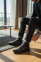5603 Orthopedic Sole Men's Casual Shoes - Non-Slip Sole Genuine Leather Men's Daily Sports Shoes - 6