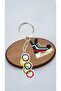 Miyuki Beads Handmade Olympic Flag and Ice Skating Keychain / Bag Ornament 2 - 5