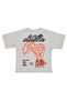 Future Back Print T-Shirt for Ages 2-5 - Dark Stone Color - 2