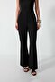 Flare Fit Fabric Pants - 3