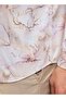 Men's Pink Marble Abstract Print Tailored Fit Formal Shirt for Every Occasion - 3