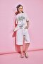 100% Cotton Smileyworld Oversized Crew Neck Printed Short Sleeve T-Shirt H5903Ax26Sm - 2