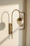 Luvro Antique Color Sconce Single Wall Lamp Living Room Corridor Restaurant Decorative Sconces