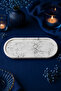 Decorative Oval Presentation Tray Plate Presentation Holder 9X23 cm - 3