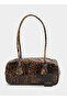 Dark Brown Women's Leather Shoulder Bag Carbyn14