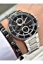 3 Atm Calendar Silver Color Black Dial Original Men's Wristwatch - 4