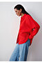 Red Linen Shirt Loose Fit / Relaxed Fit 1210747-70474 - 3