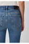 Maria Gold Premium Indigo Blue Jean Trousers 101225-89220 - 8