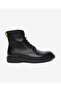 Men's Black Genuine Leather Military Boots 5K1Yb18722