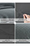 4-Pcs Geometric Duvet Cover Set, Queen Size 200x230 cm, Brushed Microfiber Fabric(Without Filler) - 5
