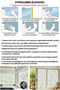 Window Film Covering Static Foil Frosted Patterned Shower Cabin Window Office Decoration - 8