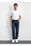 Dark Navy Slim Fit Denim Pants
