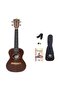 HK-114 Maun Concert Ukulele Set (Case-Hanger-Method-Pen Gift Included)