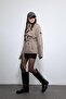 Beige Belted Short Trench Coat - 2