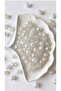 Cube Cubic Crystal Beads 10 mm Janjan Acrylic Beads Jewelry, Bag Beads 50 Gr White