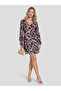 Floral mini dress - 2