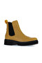 Yellow flotter leather women's flat boot 01wr4900 - 2