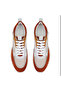 Caspian Brown Men's Leather Sports Shoes - 5