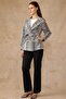 Plaid Patterned Unlined Short Trench Coat Pudra 6848 - 4