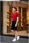 Unisex Casual Short Sleeve Set with Anchor Print Outdoor Spring/Summer Full Shorts - 7
