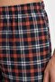 Egyptian Men's Cotton Plaid Bottom Pajamas Orange - 3