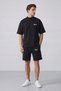 Men's Oversize 2-Piece Set Shorts 100% Cotton Comfortable Fit - 4