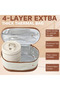 Insulated Lunch Box Bag with Bento Box Set - 8